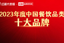 “2023年度中国餐饮品类十大品牌”榜单隆重揭晓！